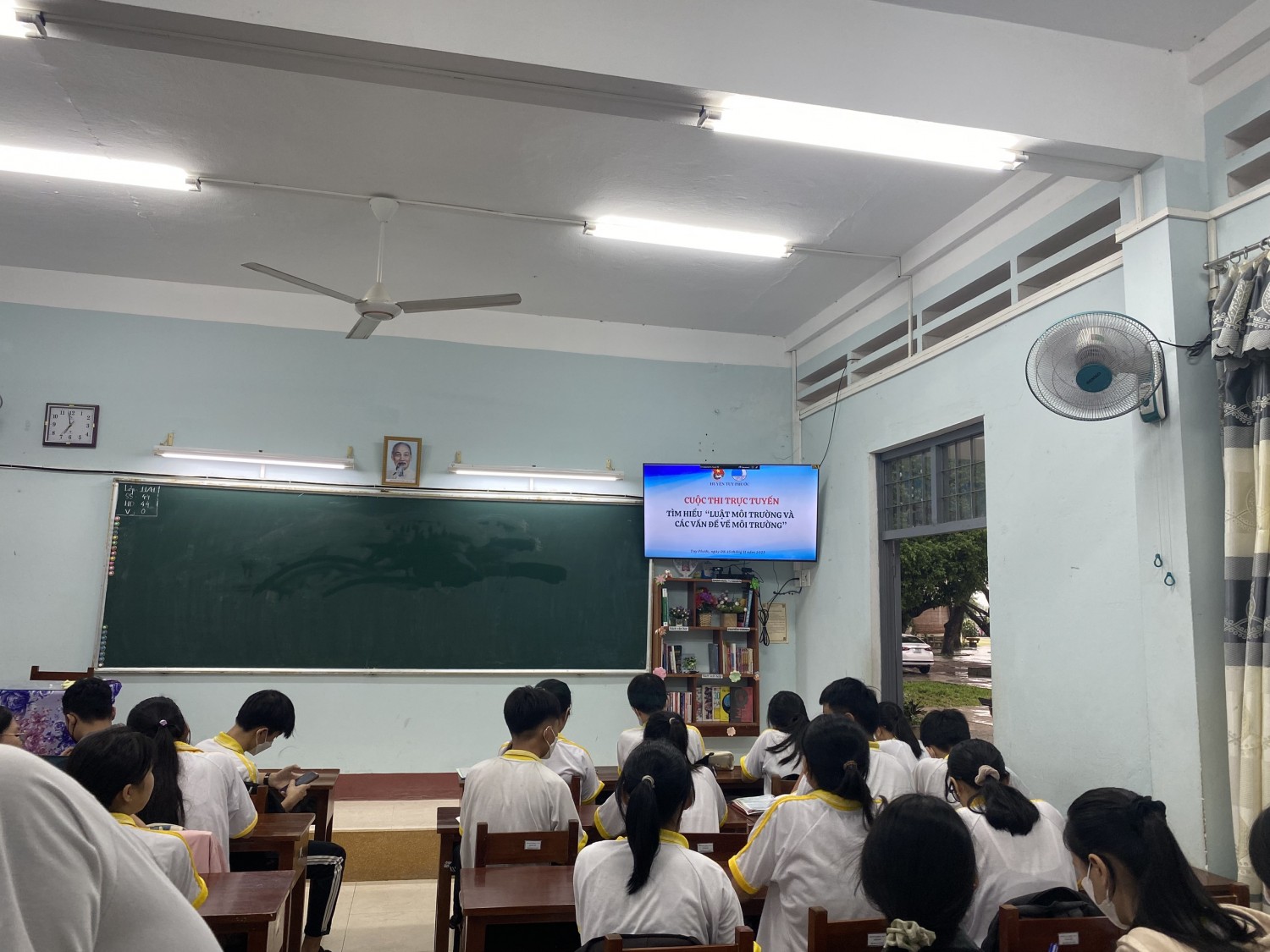 thi tập trung trường Nguyễn Diêu