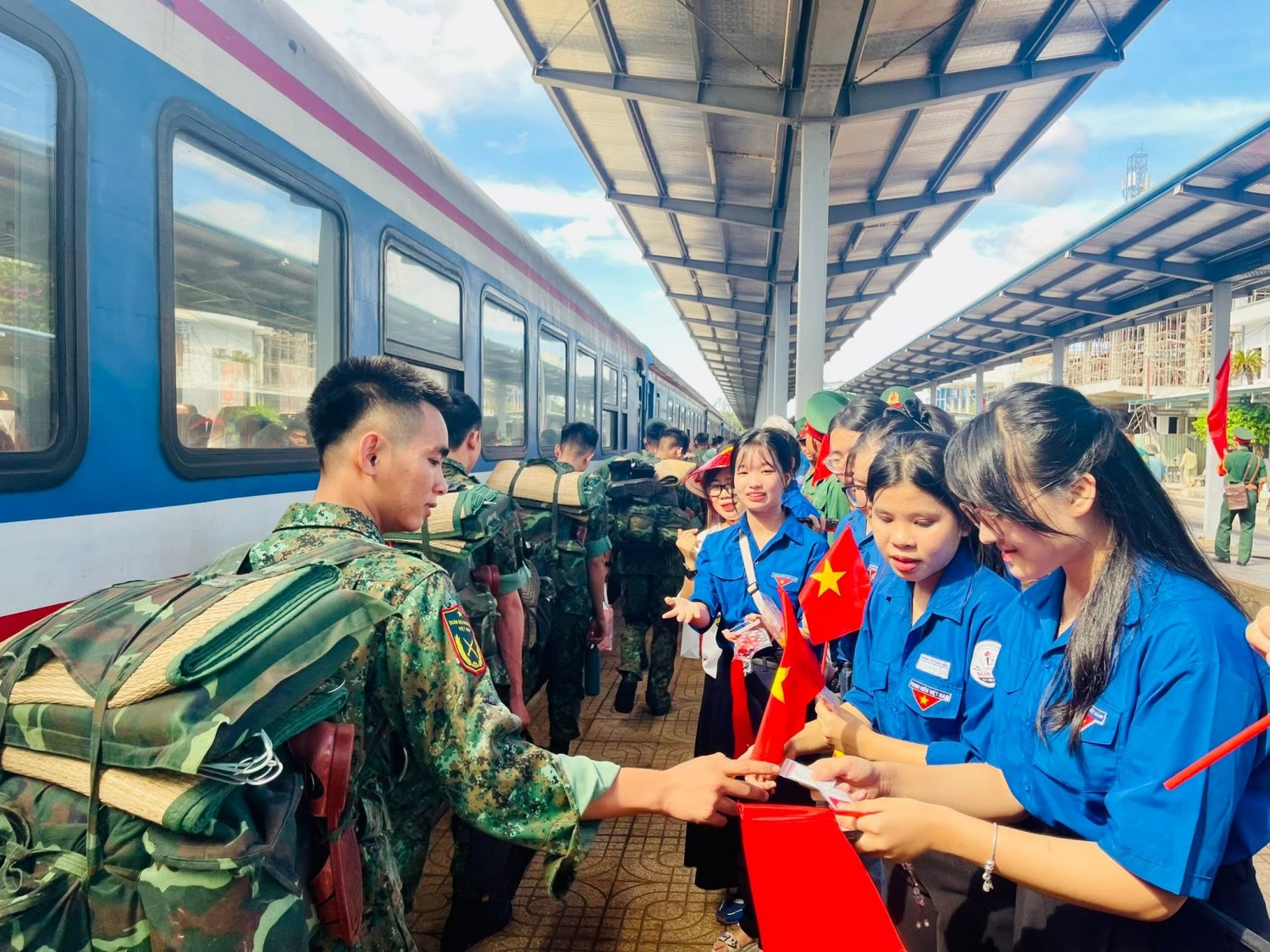 TUỔI TRẺ TUY PHƯỚC ĐÓN TIẾP ĐOÀN DIỄU BINH, TRỌNG VẸN TINH THẦN TRI ÂN